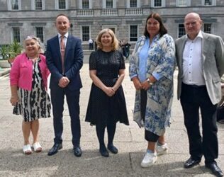 The Alliance presents to the Houses of the Oireachtas