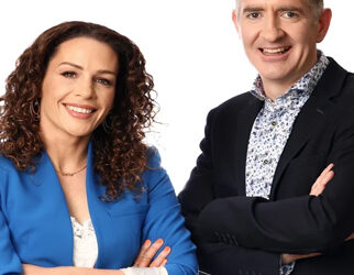 Interview over Oceanview Nursing Home on the Dingle Peninsula